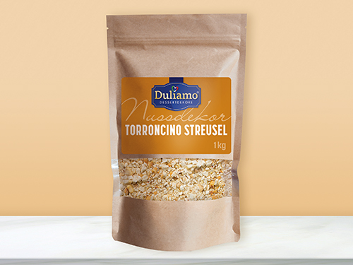 DULIAMO Torroncinostreusel - Beutel mit 1 Kilogramm