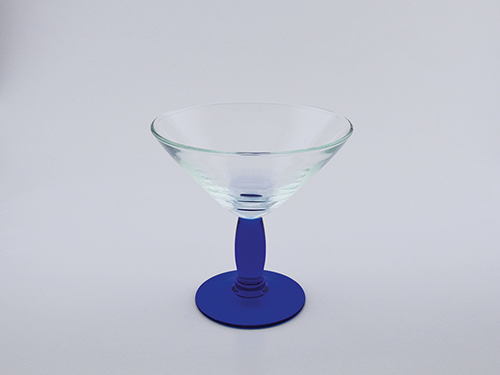 Glas G1-1022B 450ml blau