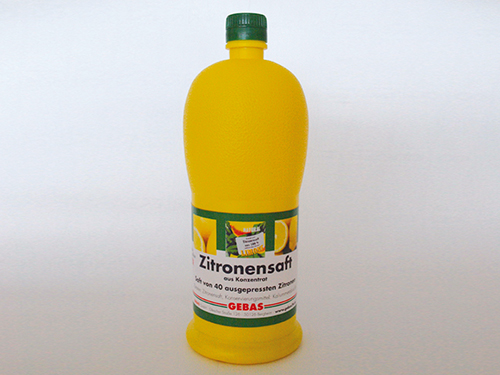 Zitronensaft - Karton mit 6 Liter