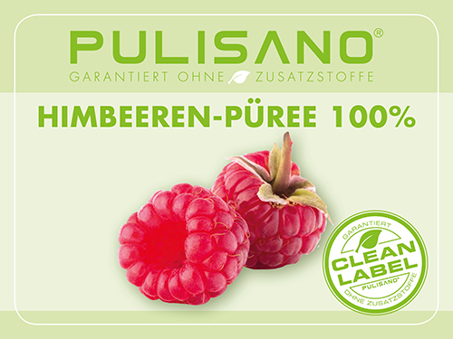 PULISANO Himbeer-Püree pur - Karton mit 12 Kilogramm