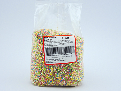 Nonpareille GEBAS - Beutel mit 1 Kilogramm