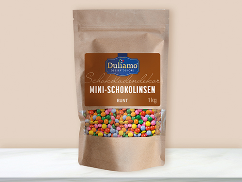 DULIAMO Mini-Schokolinsen bunt