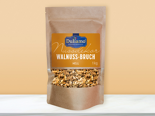 DULIAMO Walnussbruch hell 8-14 - Beutel mit 1 Kilogramm
